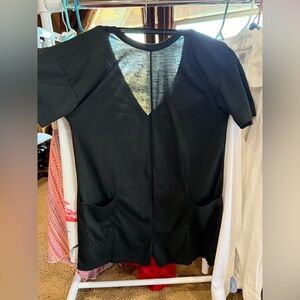NWOT Black Romper worn 2 ways